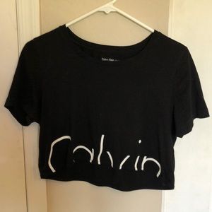 CALVIN KLEIN CROP TOP!!
